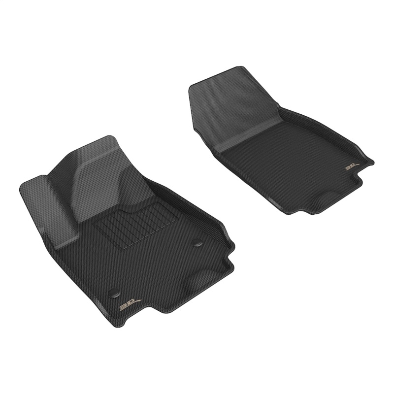 Chevrolet Equinox EV Floor Mats - Rear - 3D MAXpider - Kagu - Black - `24-`26